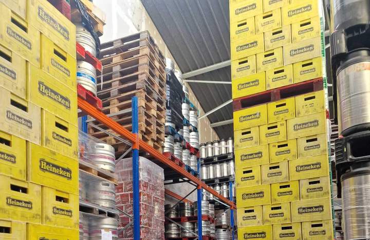 Une large sélection de bières